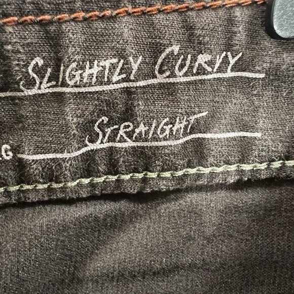 Eddie Bauer Womens Mini Corduroy Pants Size 12 Brown Slightly Curvy Straight - Picture 6 of 16